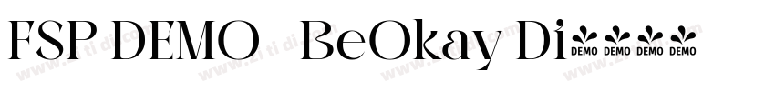 FSP DEMO   BeOkay Di字体转换